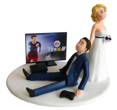 wedding cake topper
